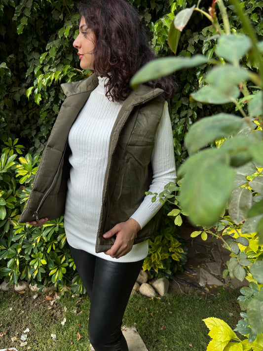 Tiffany Short- Puffer Vest