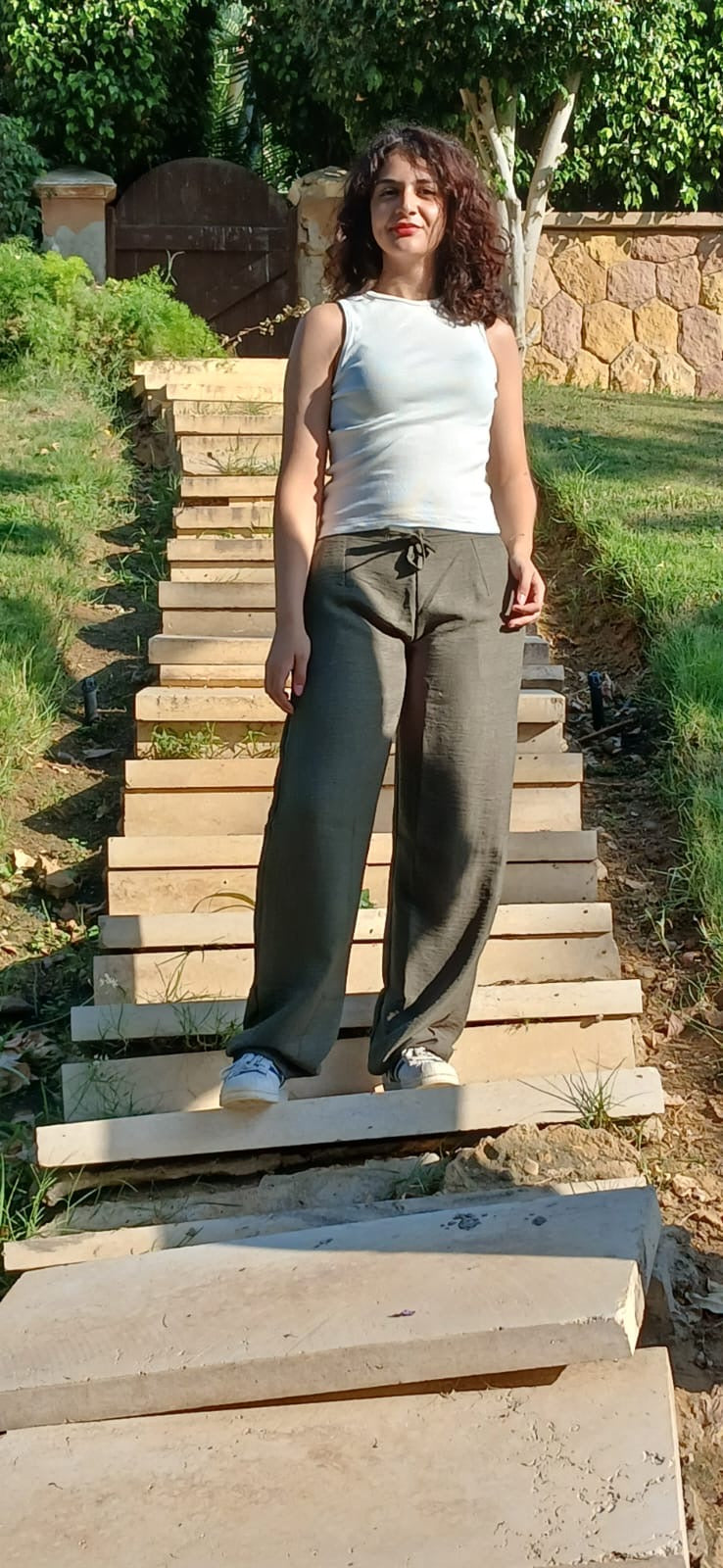 Harvest Classic Autumn Weave Heavy Linen Trousers