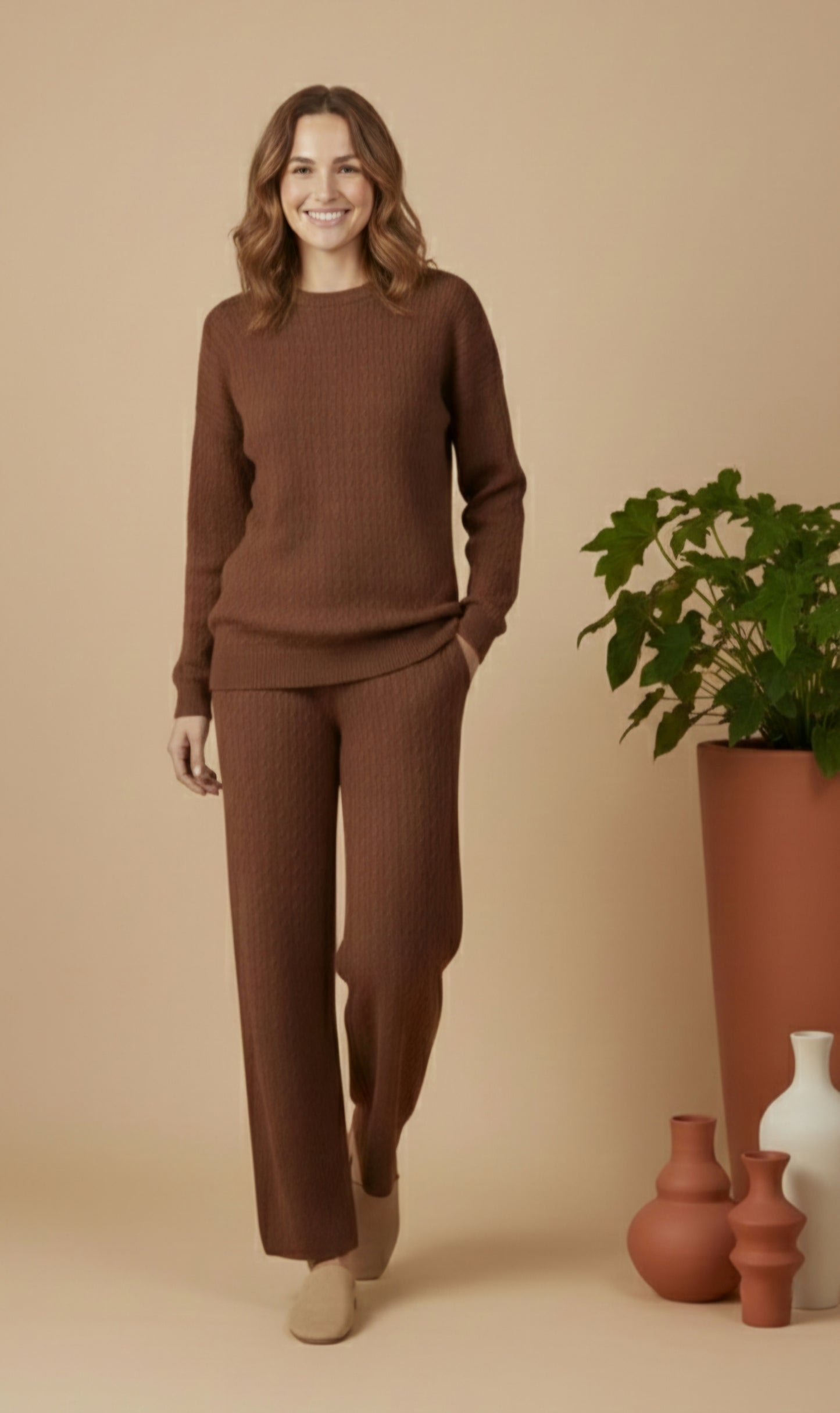 Braided Cozy Knit Set