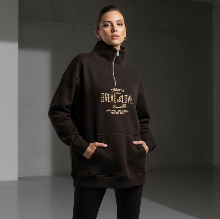 Golden stich sweatshirt