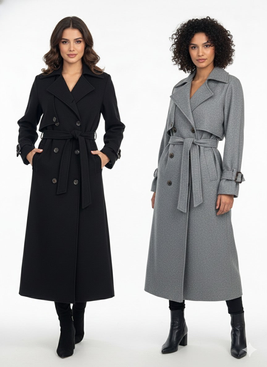 Cluso Tailored Belted Coat