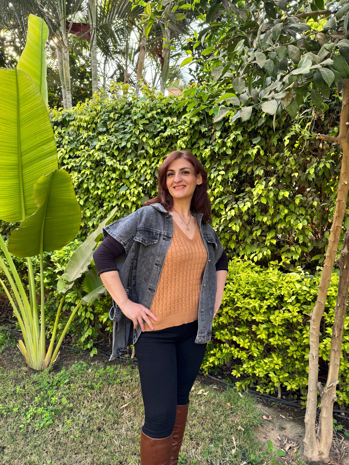 Nock Nock V-Neck Knitted Autumn Classy Vest