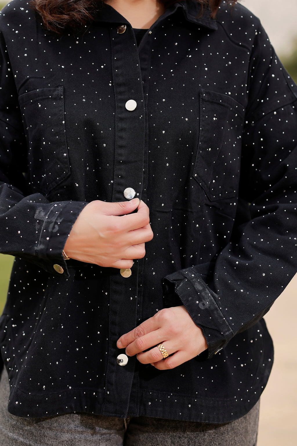Galaxy Gabardine Chemise