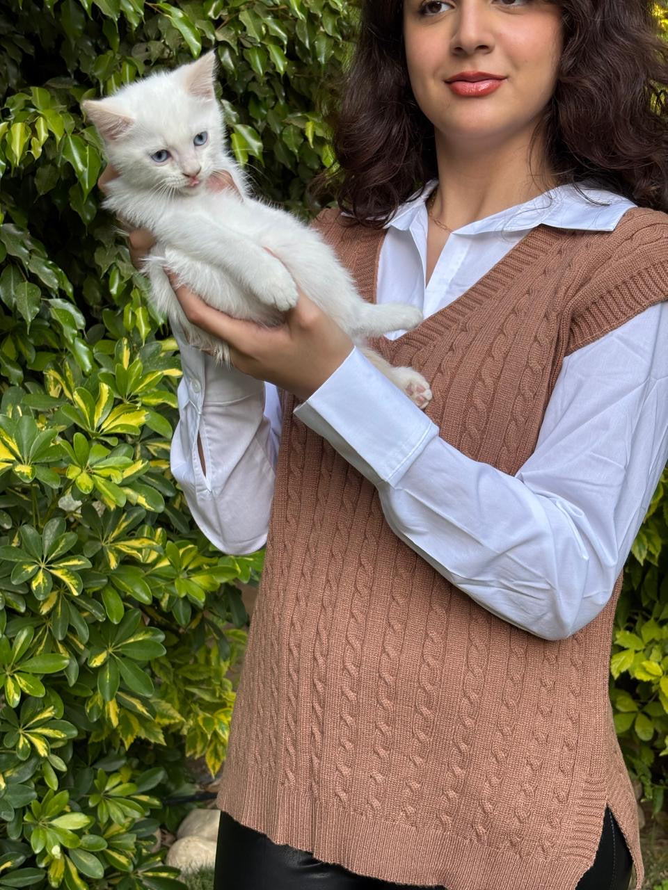 Nock Nock V-Neck Knitted Autumn Classy Vest