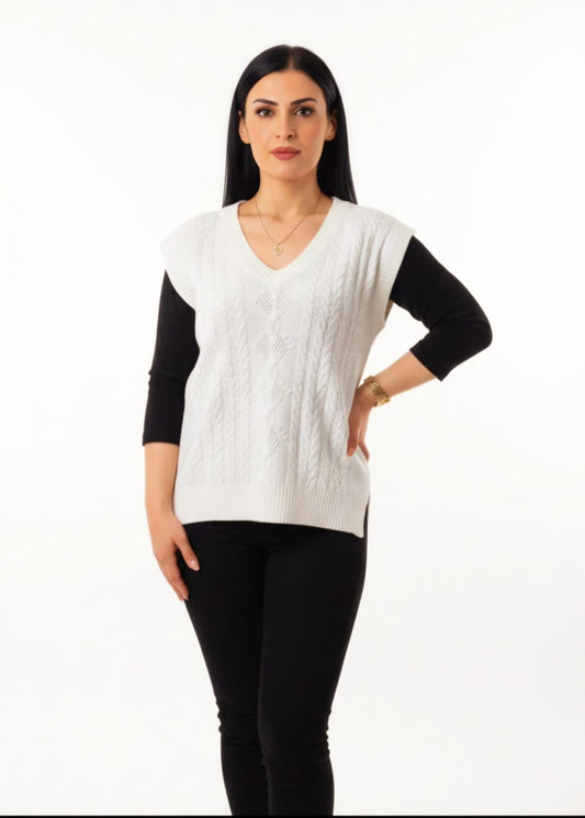 Petra knitted Vest