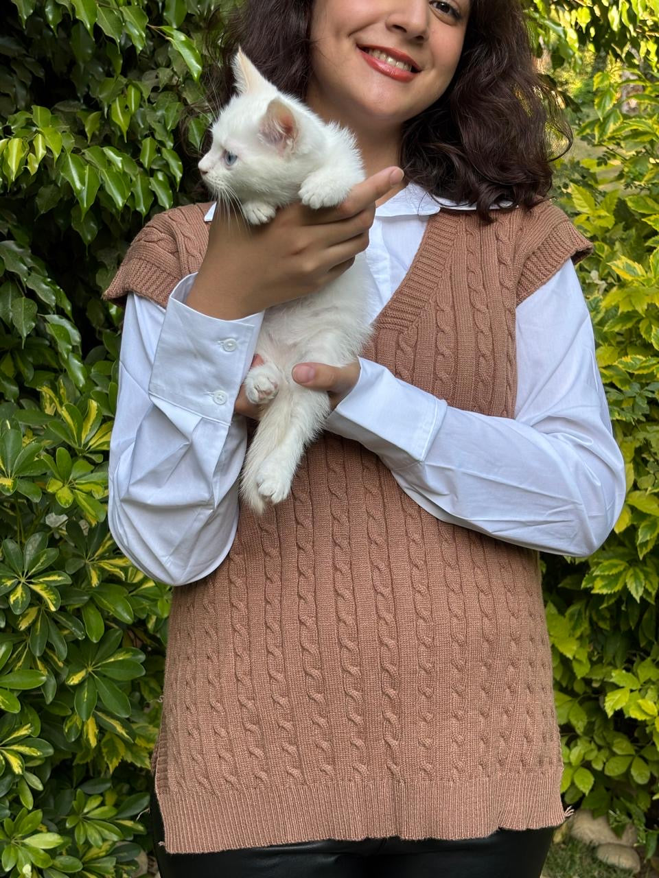 Nock Nock V-Neck Knitted Autumn Classy Vest