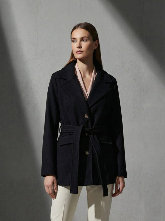 Linea Classic Belted Coat