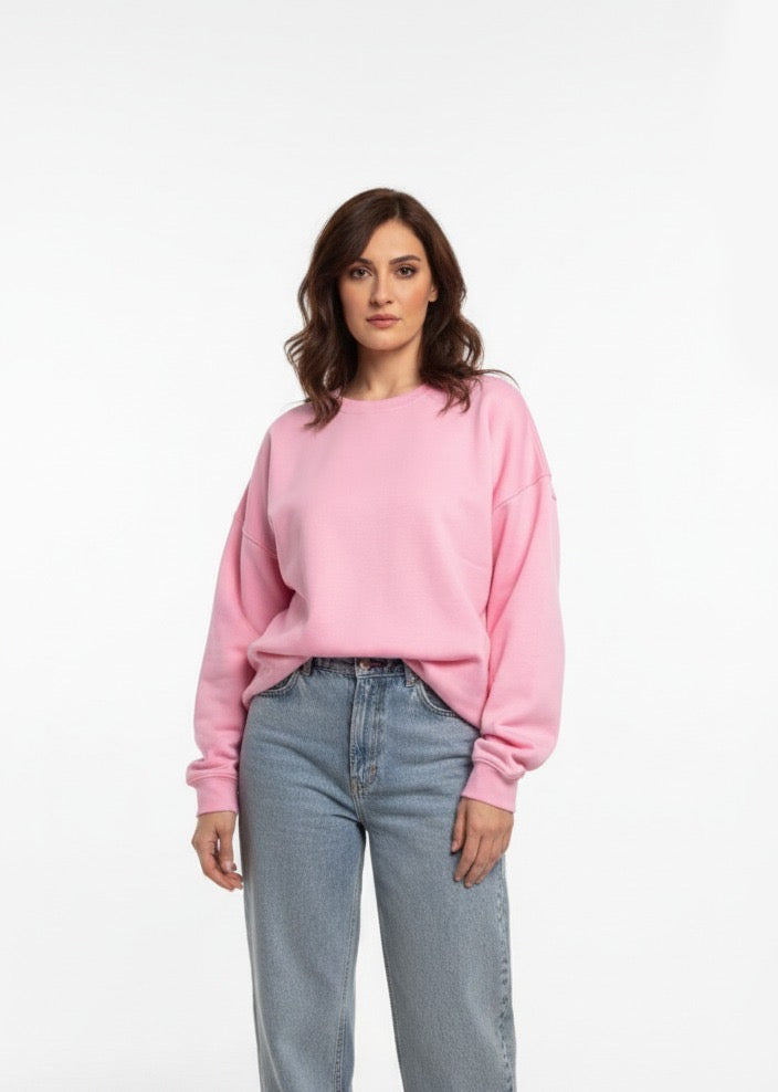 Olivia Crew Neck Sweat Shirt