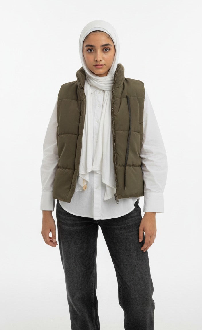 Tiffany Short- Puffer Vest