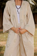 Jerry linnen sequin kimono
