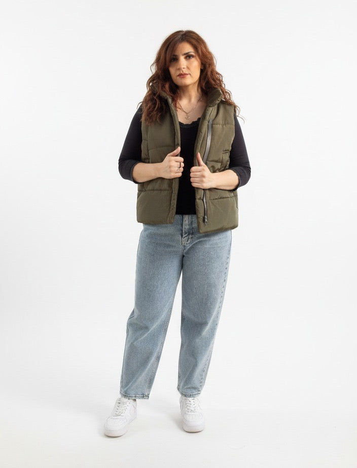 Tiffany Short- Puffer Vest