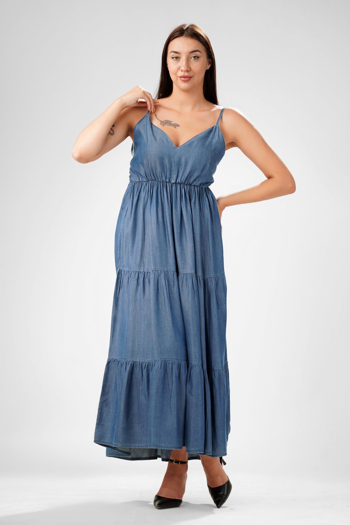 Cerulean Serenade Dress