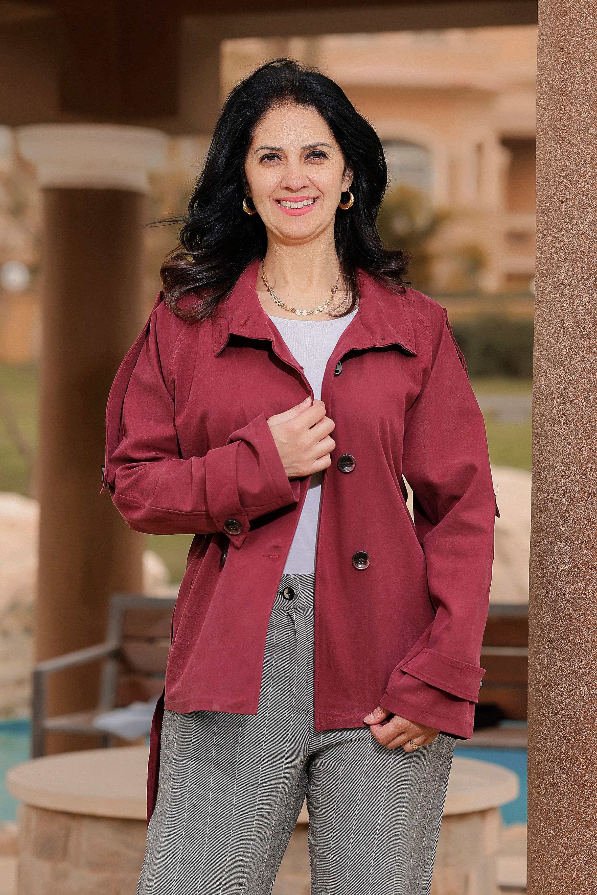 Light Spring Half Trench