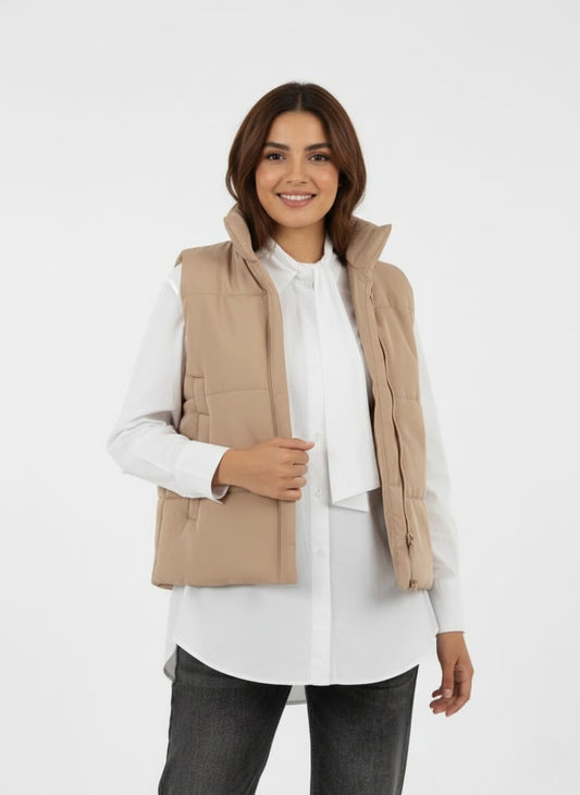Tiffany Short- Puffer Vest