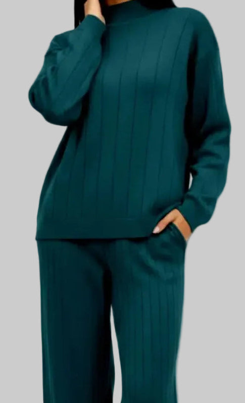 Aria Sage Rhythm Knit Set