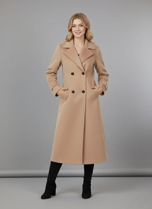 Alda Timeless Double-Breasted Coat