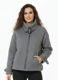 Cozy Buckle Zip Jacket