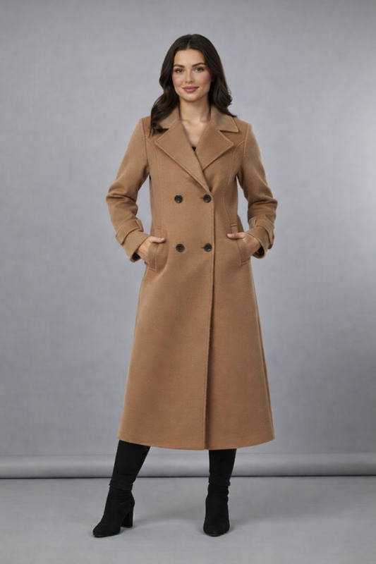 Alda Timeless Double-Breasted Coat