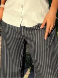 P.  Style Striped Statement Pants