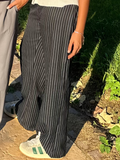 P.  Style Striped Statement Pants
