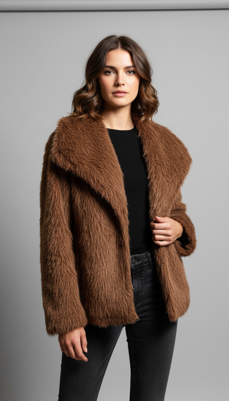 Elegant Premium Fuzzy Jacket