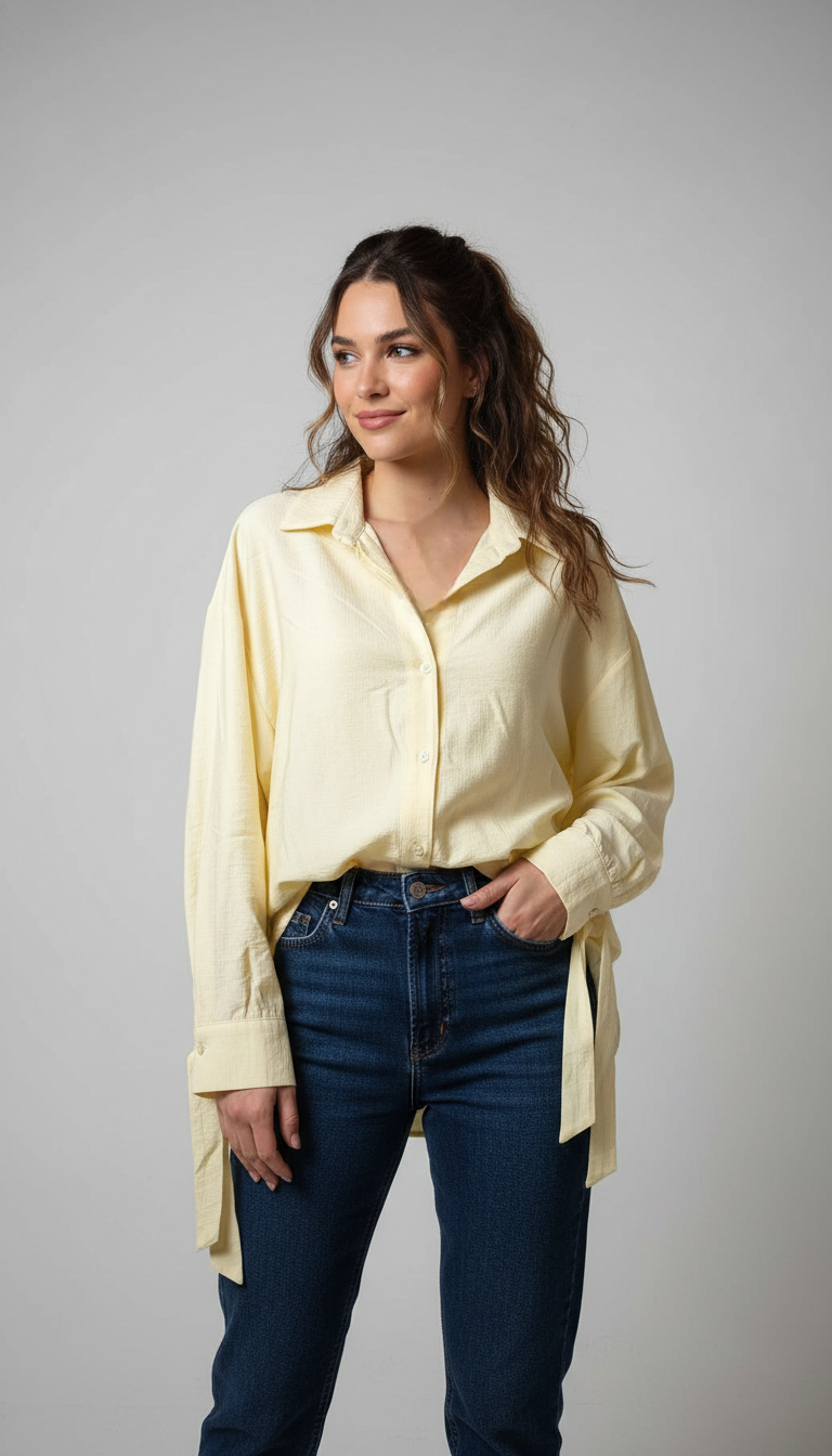 The Lyra Tie-Cuff Blouse