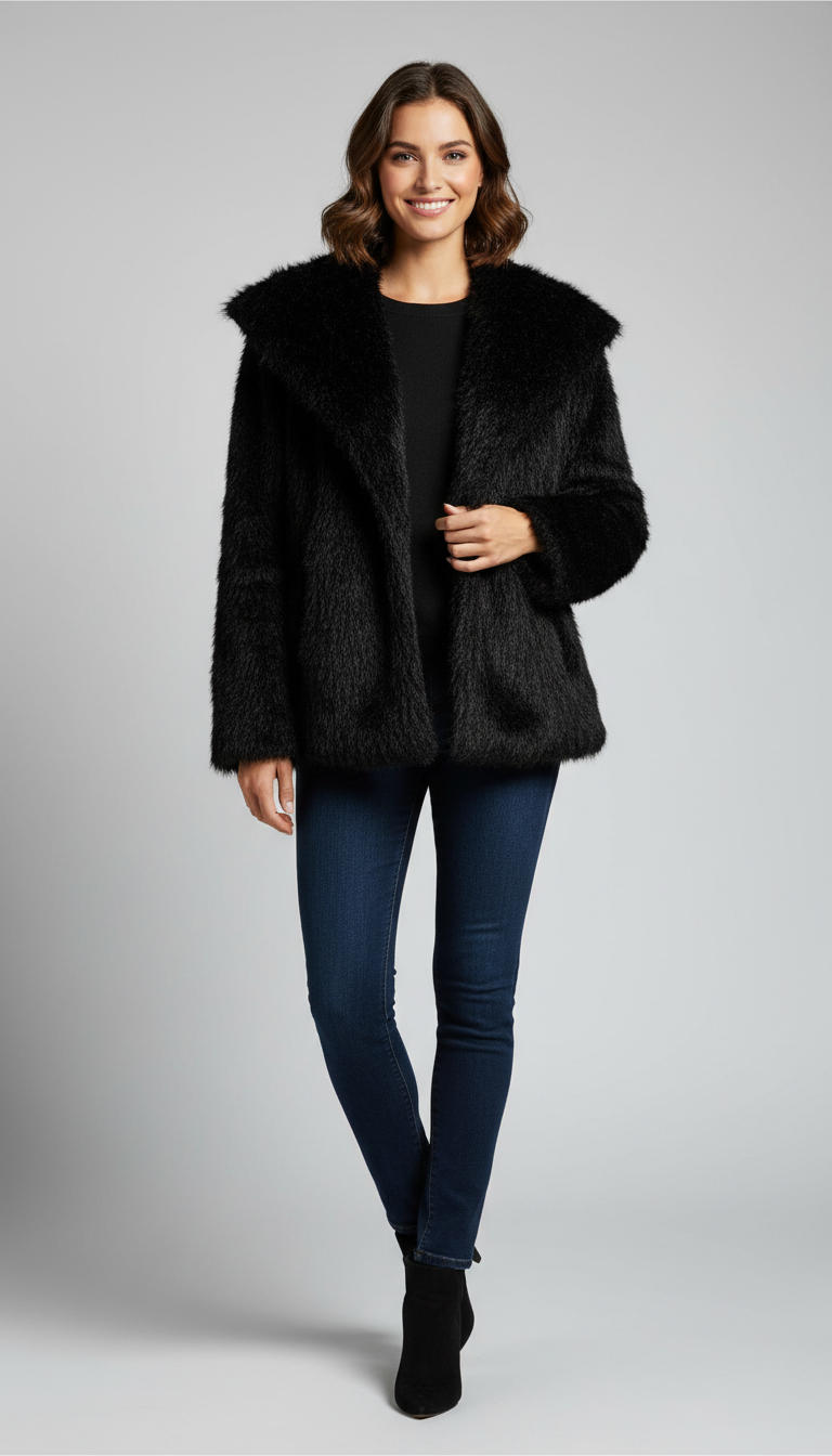 Elegant Premium Fuzzy Jacket