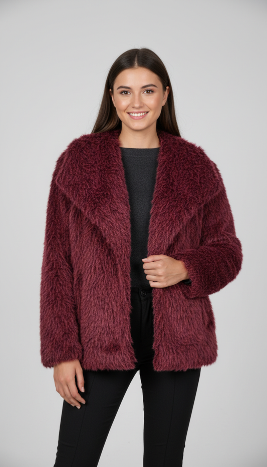 Elegant Premium Fuzzy Jacket