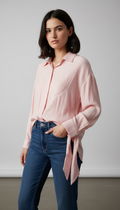 The Lyra Tie-Cuff Blouse