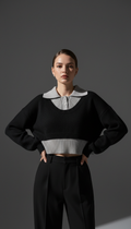 Natalia Layered Knit Top