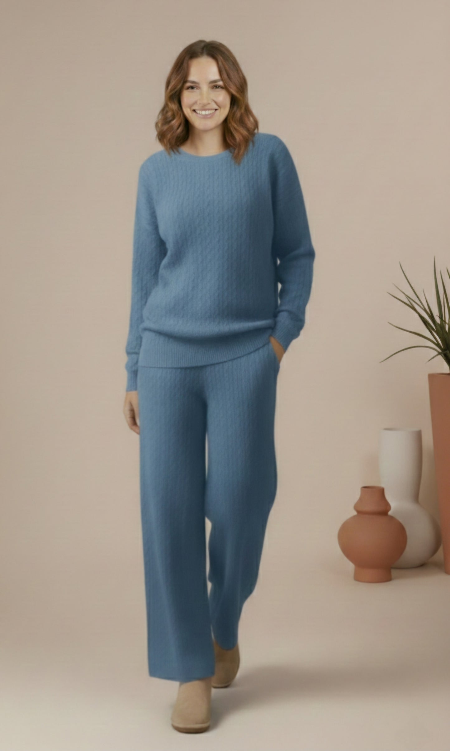 Braided Cozy Knit Set